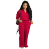 Streetwear 2 Piece Sets Women Outfit Fall Clothes 2024 Women Fleece Pullover Sweatshirt Top and Pants Sets Sweatsuits Woman Sets