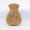 Neueste Blumenvase Strass Abendtaschen Frauen Kristall Handtaschen Metallkette Elegante Partytaschen Luxus Designer Clutch Geldbörse