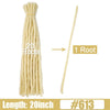 Dreadlock Extensions Loc Extensions Afro Kinky Dreads Extensions for Men/Women, Synthetic Dread Set Thick Soft Locs Extensions