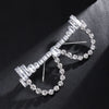 Stonefans Simple Rhinestone Cat Eye Glasses Frames Jewelry for Women Statement Spectacle Eye Decoration No Lens Eyewear Gift