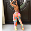 Bra+tassel Pants Suit  2 Piece Set Women Hot Pink Swimsuit Mesh Bathing Suit Sexy Matching Swimwear Viquinis Mujer 2022