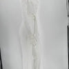 Weißer Overall Damen, elegant, Spitze, lang, Einteiler, hohe Taille, Federn, Y2k, sexy, Hochzeitsfeier, Abend, Jumpsuit