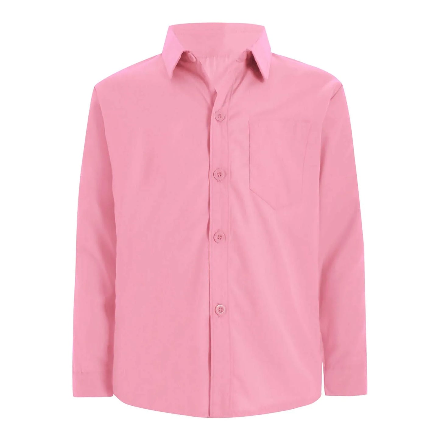 Autumn Kids Shirts for Boy Casual Gentleman Formal Dress Shirt Button-Down Shirt Handsome Boy Long Sleeve Tops Children Clothes