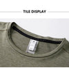 SBWL Fashion football style men's outdoor running fitness loose short sleeve T-shirt Breathable quick drying casual Gym Tops