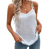 Women Glitter Loose Camisole Tops Sleeveless V Neck Vest Casual Elegant Tank Tops Female Summer Shirts