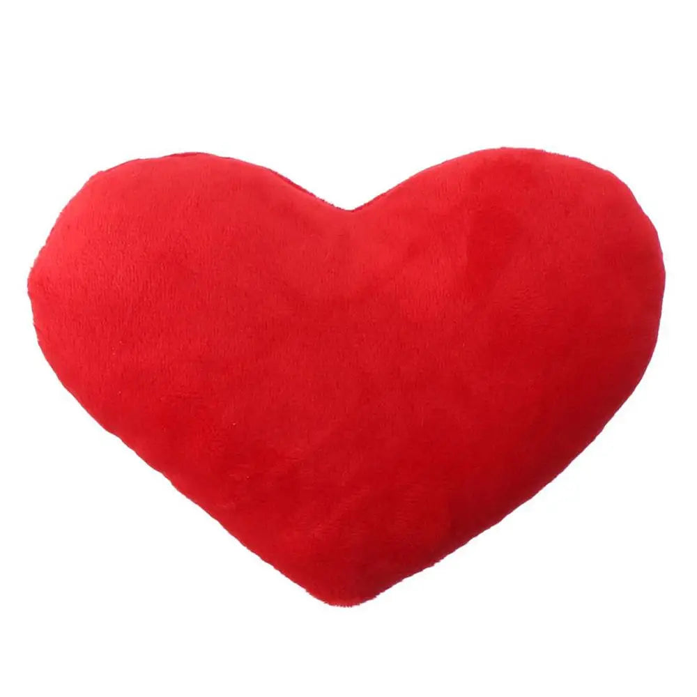 15//20cm Rosa weiches Kissen Rot Herzform Kissen Plüsch Kissen Valentinstag Wurfkissen Baumwollkissen Heimdeko Liebhaber Geschenk