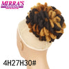 Synthetic Afro Puff Drawstring Ponytail Hair Bun 10 Inch Short Afro Kinkys Curly Afro Bun Extension Hairpieces Large Size