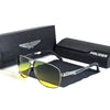 Policer Sunglasses for Men Polarized Sun Glasses Travel Eyewears Classic Pilot Goggle with UV 400 Protection Luxury brands