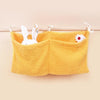 Neuer dicker Plüsch Babybett Hängetasche Tragbare Doppeltaschen Neugeborenen-Bett Spielzeug Organizer Tasche Bettkopfteil Aufbewahrungstasche