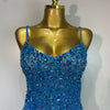 Luxury Rhinestones Sexy Mesh See Through Bodycon Dress Women Birthday Evening Cocktail party Gown Red Carpet Club Stage Outfit
