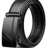 Men's High-Quality Belt 110cm 120cm 130cm Luxury Belt, Black Men's Automatic Buckle Jeans Men's Belt Suit Belt