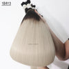 Human Hair Bulk No Weft Vietnamese Hair Virgin Remy Straight Hair Bulk 12-30inch 100g 100% Real Natural Hair Extension Grey 99j
