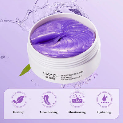 IMAGES Grape Moisturizing Collagen Eye Mask Anti Dark Circles Eye Bags Anti-aging Eyes Masks Beauty Skin Care Eye Patches 60Pcs