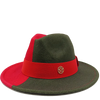 Low price wholesale Fedora hats men's and women's jazz hats red and white new tie dyed Fedora hats autumn classic hats sombrero