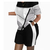 Fashion White 2 Piece Set For Women Long Sleeve Shirt And Shorts Two Piece Suit Women 202 Summer  Casual Home Sets