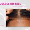 Salz-und-Pfeffer Loose Wave Lace Front Bob Perücke Echthaar Seitenscheitel 5x5 HD Verschluss Lace Perücke Ready To für schwarze Frauen