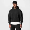 Men's Thick Cotton Training Sets Hoodie Casual Sports Pullover Hooded 2-piece Top with Pants Sweatshirts Gym Running Tracksuits