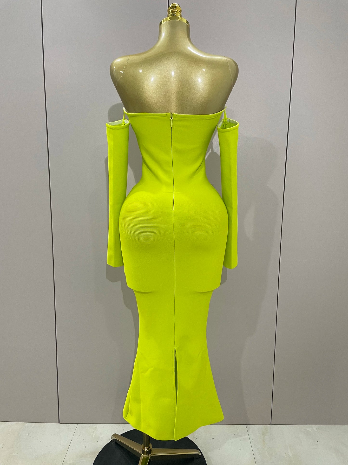 Sexy Off Shoulder Luxury Diamonds Long Bodycon Bandage Dress 2025Women Celebrity Elegant Prom Gown Birthday Club Cocktail Dress