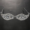 Stonefans Mesh Glasses Frames for Women Luxury 2024 Y2k Accessories Face Jewelry Belly Dance Statement Crystal Charms Display
