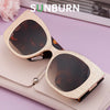 Oversized Cat Eye Sunglasses Women 2024 Luxury Brand Designer Punk Round Sun Glasses For Ladies Trendy Big Frame Eyewear UV400