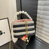MOODS Luxury Evening Purses For Women Dazzling Pearl Beads Chain Crossbody Bag Dinner Party Clutch 2023 Luxury Designer Handbags