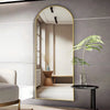 Arched Full Length Mirror, 71"x26" Full Body Floor Mirror Standing Hanging or Leaning Wall, Full Body Mirror with Stand