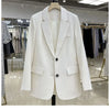Candy Color Blazer Women Clothing Trends Long Sleeves Blazers Chic Office Ladies Jackets Luxury High-end Coat Vestido Outerwear