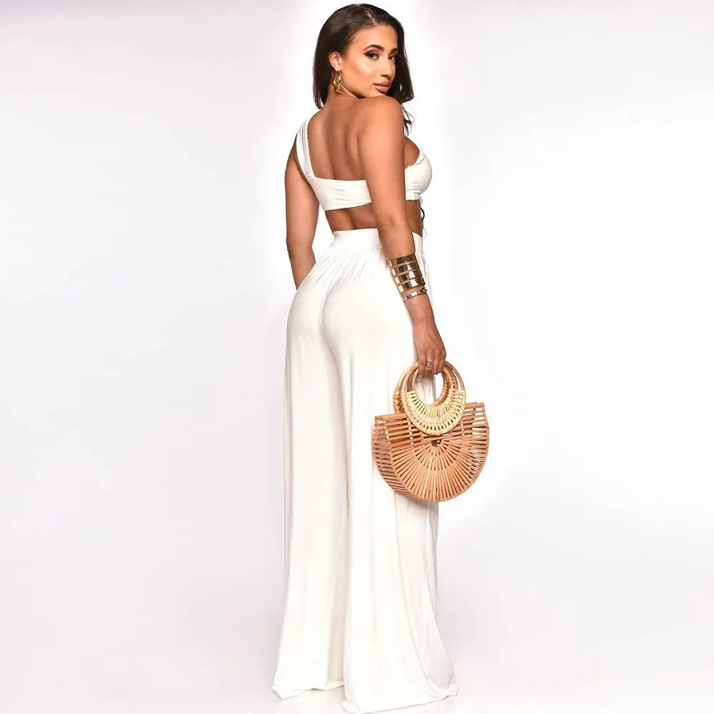 Two Piece Set Women Outfits Summer 2 Piece Set Club Outfits for Women Pants Sets Crop Top Summer Clothes Woman 2022 Wholesale