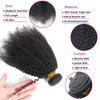 Afro Kinky Curly Bundles Brazilian 1/3 Afro Kinky Human Hair Bundles Deal 8-24" Hair Extensions Curly Human Hair Weave For Women