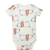 5PCS/Lot Baby Boys Girls Bodysuits 100% Cotton Short Sleeves Kids Clothes 6-24 Month Newborn Baby Clothing Bebe Jumpsuit