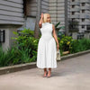 Long Dresses Women Party Dress Pleated Patchwork Sleeveless Stand Collar Maxi Gown Tight Waist Vestidos 2025 Summer A Line