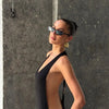 Halter Deep V Backless Long Dress Women Open Back Spaghetti Strap Elegant Party Evening Gown Summer Vacation Beach Dresses 2026