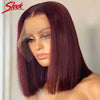 Peruanische Highlight P4/27 Bob Lace Front Perücken 100% Echthaar Perücken Bob Lace Perücken für Frauen Ombre Blonde Glatte Lace Closure Perücke