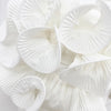 CM.YAYA 2024 Spring/Summer A-Line Women Skirt Satin Ruffles 3D Floral Decorations Night Club Party Hip-Wrapped Short Skirts