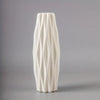 1Pc Diamond Plastic Vase Imitation Ceramic Flower Pot Thick And Durable Suitable For Living Room Bedroom Home Holiday Decoration