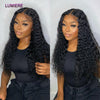 Mongolian Afro Kinky Curly Human Hair Bundles With Closure Deep Curly Hair Weave Bundles With Frontal Closure Hair Extensions