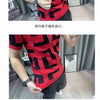 Luxury Men Autumn Knitted Tshirt 2024 Korean O-neck Short Sleeve Top Tees Streetwear Male Social Club Slim Fit Casual T-Shirt