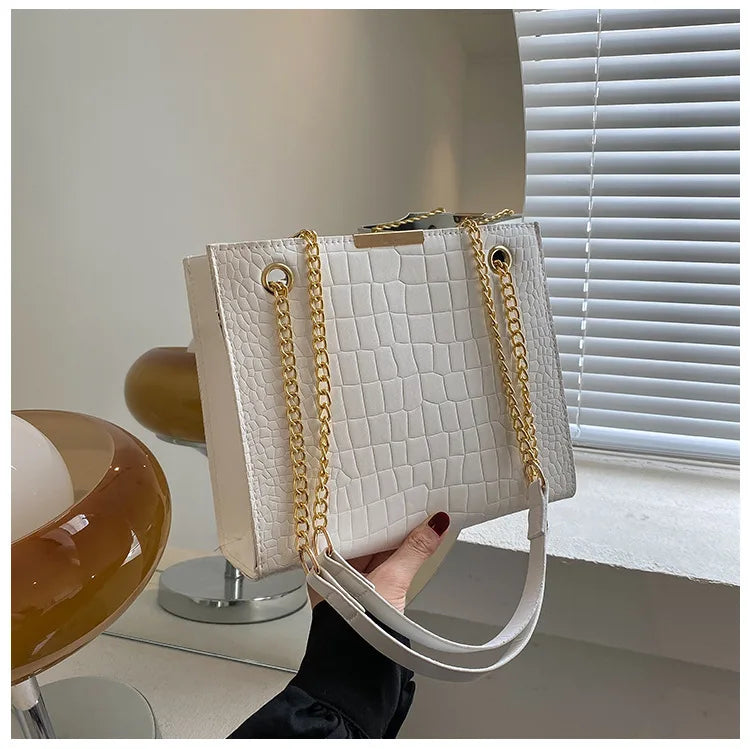 Fashion Luxury Crossbody Bags for Women 2023 New Trendy Designer Shoulder Bag Leisure Chain Solid Color Messenger Bag Handbags