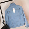 New Women's Denim Jacket Spring and Autumn 2026 Casual Short Denim Jacket Women's Korean Version Solid Color Jacket Clothes
