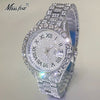 MISSFOX Pink Damen Armbanduhren Luxus Klein Zifferblatt Elegant Quarz Uhr Für Damen Icy Look Party Schmuck Mini Babe So Süß Armbanduhr