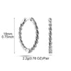 CRMYA Gold Silber gefüllt 16mm 14mm 12mm Blumen baumelnde Ohrringe Zirkonia Creolen für Damen Mädchen Schmuck Großhandel
