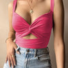 2024 Sexy Women Sleeveless Short Crop tops Ladies Vest Casual Tank Top Women's Tube Top Female Black White