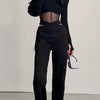 Summer Women T Shirt Girls T-Shirt Woman Clothes Long Sleeve Tops Spring Black Slim Tshirt Female Crop Top Tee Sexy Skinny Y2k