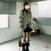 Karrram Y2k Ästhetik Spitze Hemd Grunge Gothic Unregelmäßige Blusen Fee Harajuku Bandage Hemd Vintage Lolita Kleidung Mall Goth