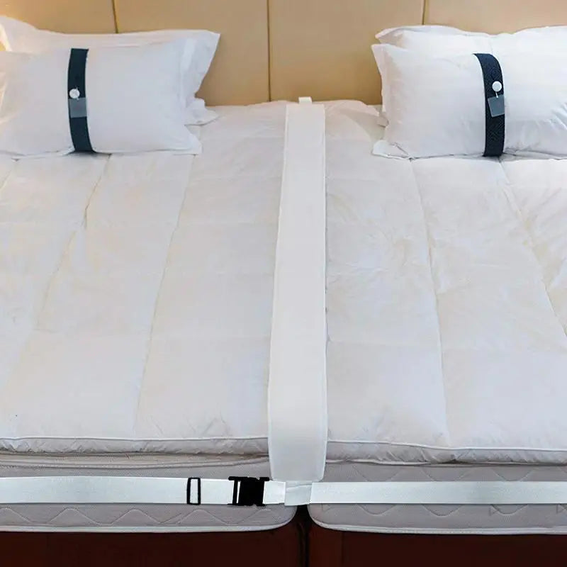 Bettbrücke Zwillings- zu Kingsize-Konverter-Kit Bettlückenfüller zur Umwandlung von Einzelbetten in King-Size-Betten Matratzenverbinder für Gäste