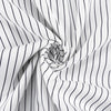 Clacive Fashion Long Sleeve Crop Top 2 Piece Sets Women Elegant Slim Stripe Print Skirts Set Casual High Waist Long Skirt Suits