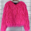 2023 Women Faux Fur Coat Autumn Winter High Quality Fluffy Short Coat Faux Fur Jacket