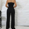 Elegante Jumpsuits für Damen Frühjahr/Sommer 2025 Sexy Spicy Girl Party Button Overalls Streetwear Damen Jumpsuit Hose Fashion