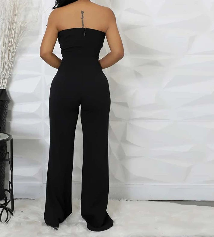 Elegante Jumpsuits für Damen Frühjahr/Sommer 2025 Sexy Spicy Girl Party Button Overalls Streetwear Damen Jumpsuit Hose Fashion