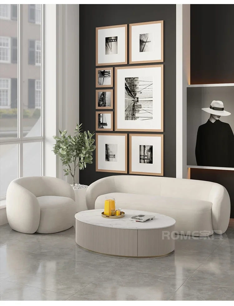 Nordic Luxus Wohnzimmer Sofas Minimalistische Couch Faule Designer Deko Sofas Garten Entspannendes Sillon Cama Lounge Suite Möbel